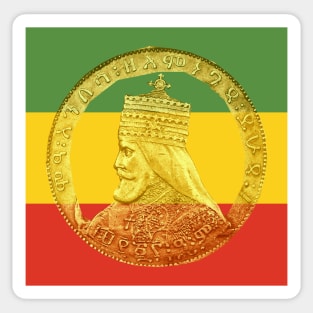 Haile Selassie King of Kings Sticker